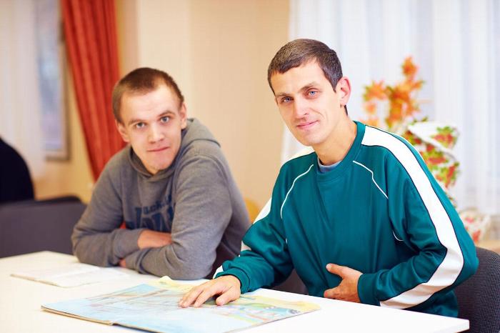 Young adults with learning difficulties